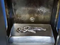Старинная напрестольная Дарохранительница в виде храма из серебра 84. Мастерская П.А. Россия, Москва, 1864 г., фотография 10