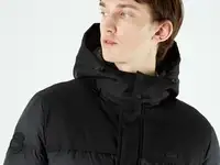 Мужская двусторонняя стеганая куртка lacoste loose fit с подкладкой, фотография 7
