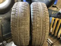 2 шины бу Bridgestone Blizzak REVO GZ 19565 R15 91S