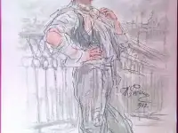 Редкая открытка. Модерн 