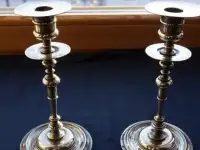 Пара старинных подсвечников. Фирма Фраже, Царство Польское в составе Российской Империи, Варшава, конец XIX века., фотография 3
