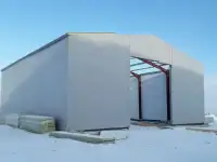 Здания из металлоконструкций и сэндвич-панелей