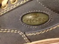 Кроссовки женские skechers замшевые голубые 37-38р, фотография 2