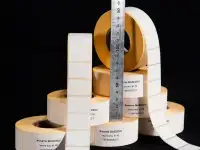 Этикетки 30х20 мм термочувствительные ЭКО, 2000 шт., самоклеящиеся