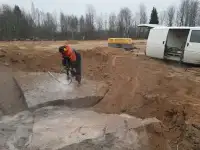 Разрушение валунов и скальных грунтов не взрывным методом, фотография 3