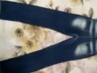 Утеплённые джинсы в отличном состоянии, см (8-10 лет)
