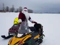 Катание на снегоходе