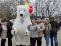 Большой белый медведь (Ростовая кукла), фотография 6