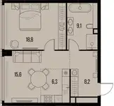 Продам 2 комнатную квартиру