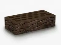 Кирпич керамический Керма Brown furrow