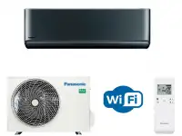 Инверторный настенный кондиционер Panasonic Design black CS-XZ25ZKEW-HCU-Z25ZKE Wi-Fi