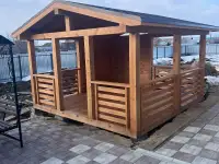 Строительство деревянных беседок