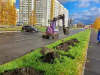 Услуги, мини-экскаватор, фотография 3
