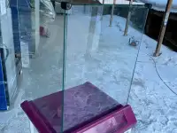 Витрина прилавок Cube стеклянная 740х500х500, фотография 5