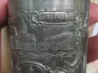юбилейный  бокал, олово, 200 лет Санкт-Петербургу, Императорская Россия, фотография 2