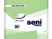 Одноразовые пелёнки seni soft размер 90-60