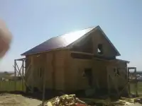 Дома, бани из оцилиндрованного бревна