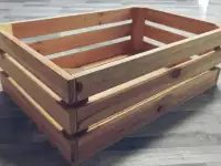 Деревянные ящики для хранения и декора