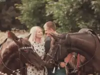 Love story с лошадьми, конная фотосессия Краснодар, фотография 4