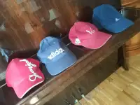 Бейсболка синяя Adidas с ушками тканевая окружность 54 - 58 см, фотография 10