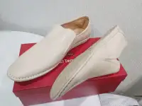 Если Натирает Обувь - то Мягкие летние Мокасины туфли Dunlop тканевые стелька 25,5 - 26 см размер 40 - 40,5, фотография 12
