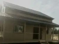 Строительство каркасных и домов из СИП-панелей.