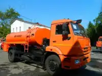 Автогудронатор предназначен для транспортирования жидких битумных материалов в горячем состоянии с мест производства или