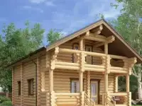 Строительство деревянных домов из Оцилиндрованного бревна