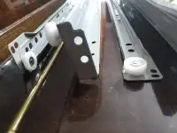 Декоративная Пластиковая Решетка 39 x 7 x 2 см Белая и Черная, фотография 6