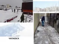 Уборка снега чистка крыш наледи, фотография 2