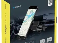 Автомобильный держатель mage cd mini для смартфонов, магнитный, крепление в cd-слот, deppa