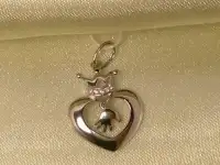 Серебряная подвеска для мамочек