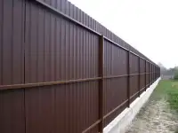 Установка заборов