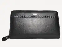 Мужской клатч из натуральной кожи (чёрный) DoubleCity M200-DC30-37A, фотография 6