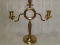 Бронзовый подсвечник 3 свечи