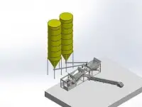 Мобильный бетонный завод Sumab K-60, фотография 4