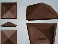 Колпак полимерпесчаный на столб