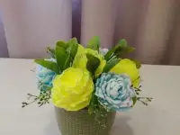 Букеты из мыла ручной работы (розы, пионы, тюльпаны, герберы), фотография 6
