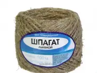 Шпагат джутовый, льняной, полипропиленовый