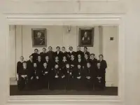 Винтажная фотография «Ленинградская Духовная Академия». Ленинград, 1948 г., фотография 6