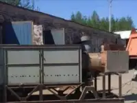 Печь вращающаяся трубчатая обжиговая 200квт