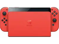 Игровая приставка nintendo switch oled, mario red edition, фотография 5