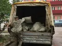 Вывоз душевой кабины на мусор