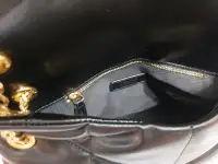 Сумка женская YSL LouLou Puffer  чёрная, фотография 10