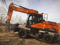 Колесный экскаватор Doosan DX210WA в Самаре от официального представителя завода в РФ, фотография 2