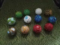 Лот 12 бакуганов, карточки, бакусоты