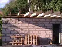 Строительство каркасного дома вместе с заказчиком.