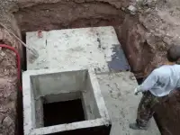 Погреб монолитный, Смотровая яма, подвал под ключ