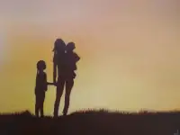 Картина  Семья