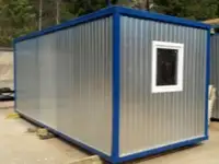 Бытовка на металлокаркасе 8 м х 2,4 м за 140 тысяч рублей., фотография 5